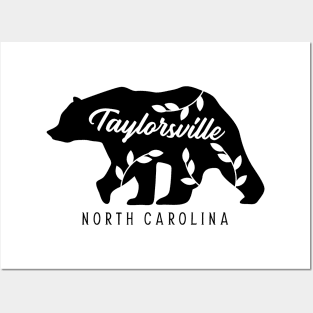 Taylorsville North Carolina Tourist Souvenir Posters and Art